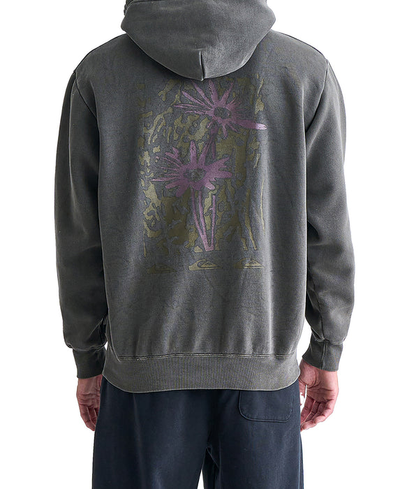 OUTLET】Quiksilver CRAZY DAISY HOODIE SWEAT 裏起毛 パーカー