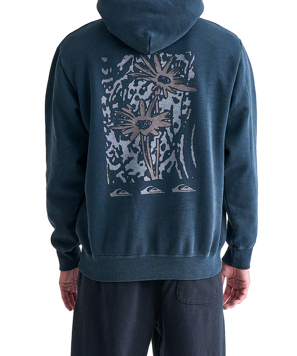OUTLET】Quiksilver CRAZY DAISY HOODIE SWEAT 裏起毛 パーカー