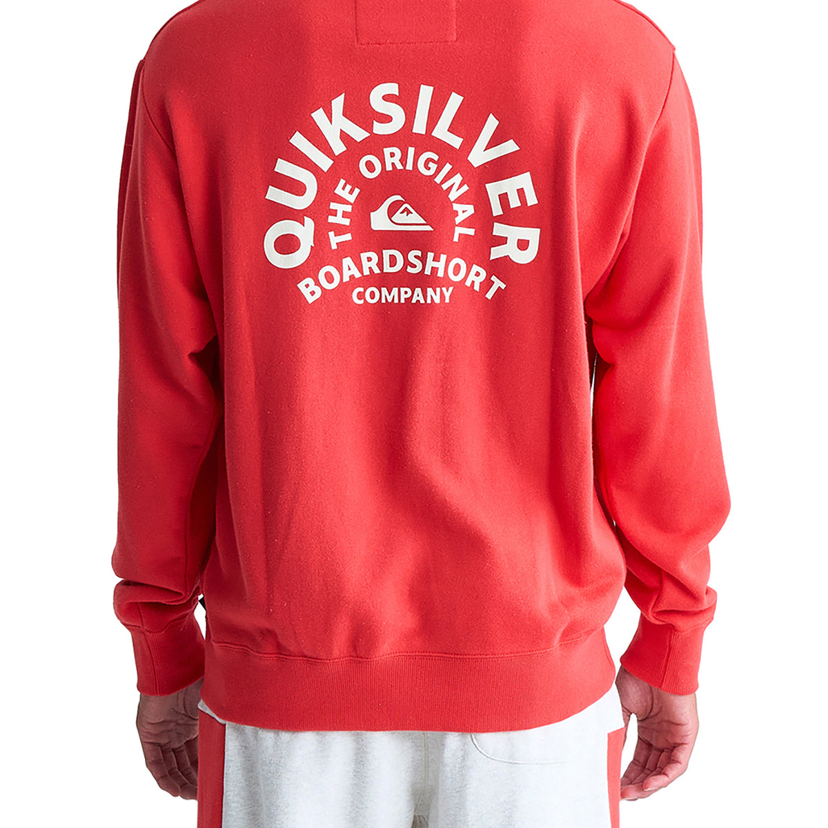 OUTLET】QUIKSILVER メンズ ON TARGET CREW SWEAT 長袖スウェット