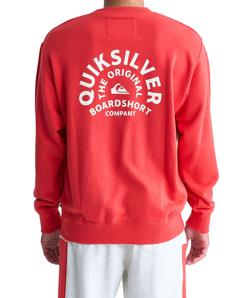 スウェット OUTLET】QUIKSILVER メンズ ON TARGET CREW SWEAT 長袖スウェット