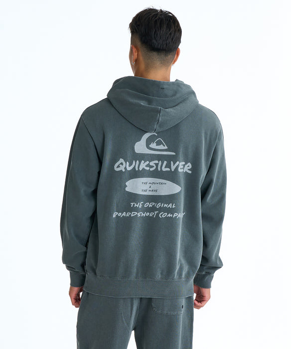 QUIKSILVER メンズ PG HAND DRAWN PK パーカー 【2026年春夏モデル】 BLK / XL