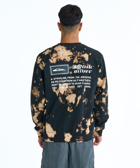 QUIKSILVER メンズ BW MERCURY BOX SWEAT トレーナー 【2026年春夏モデル】 CRY / XL