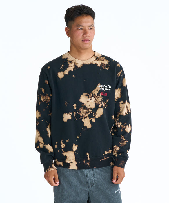 QUIKSILVER メンズ BW MERCURY BOX SWEAT トレーナー 【2026年春夏モデル】 CRY / XL