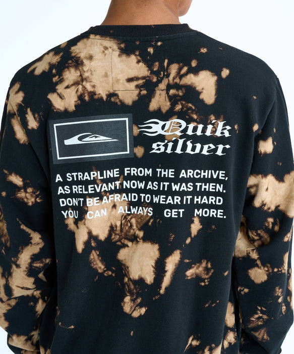 QUIKSILVER メンズ BW MERCURY BOX SWEAT トレーナー 【2026年春夏モデル】 CRY / XL