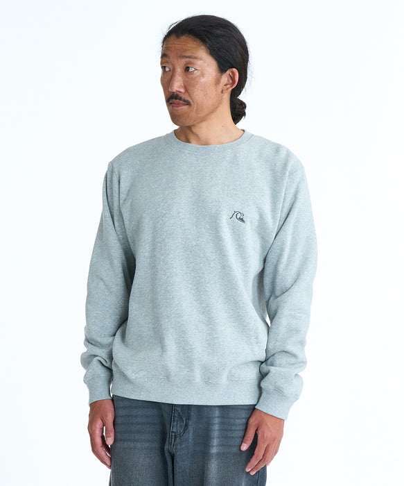 QUIKSILVER メンズ BUBBLE SWEAT CREW トレーナー 【2026年春夏モデル】 HTR / XL