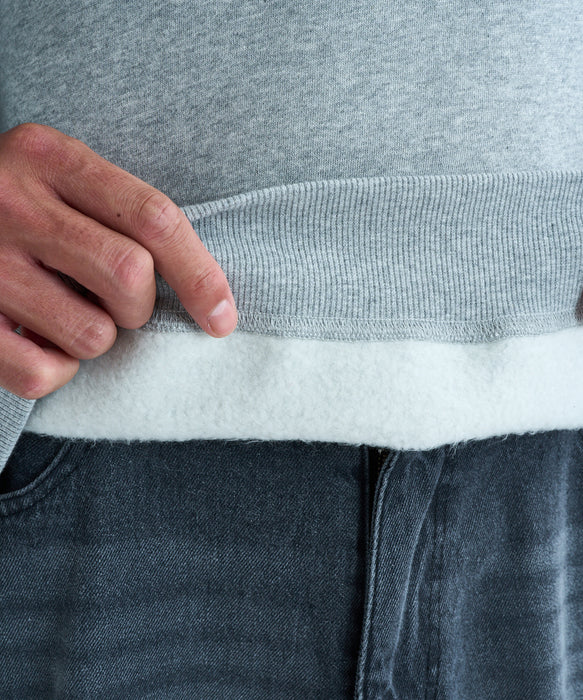 QUIKSILVER メンズ BUBBLE SWEAT CREW トレーナー 【2026年春夏モデル】 HTR / XL