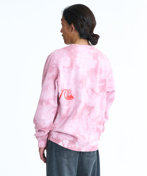 QUIKSILVER メンズ BUBBLE SWEAT CREW トレーナー 【2026年春夏モデル】 PNK / XL