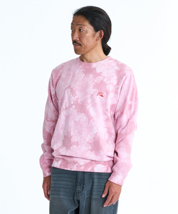 QUIKSILVER メンズ BUBBLE SWEAT CREW トレーナー 【2026年春夏モデル】 PNK / XL