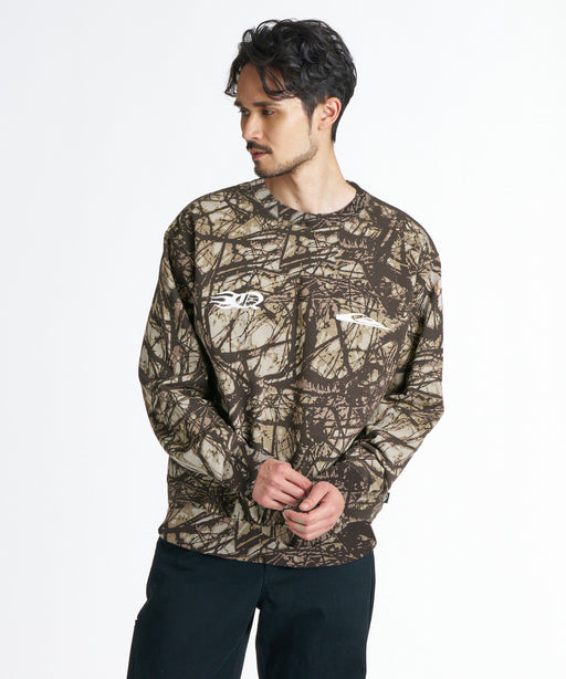 QUIKSILVER メンズ MERCURY SWEAT CREW トレーナー 【2026年秋冬モデル】 KHA / XL
