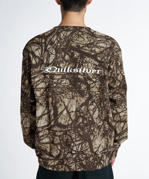 QUIKSILVER メンズ MERCURY SWEAT CREW トレーナー 【2026年秋冬モデル】 KHA / XL