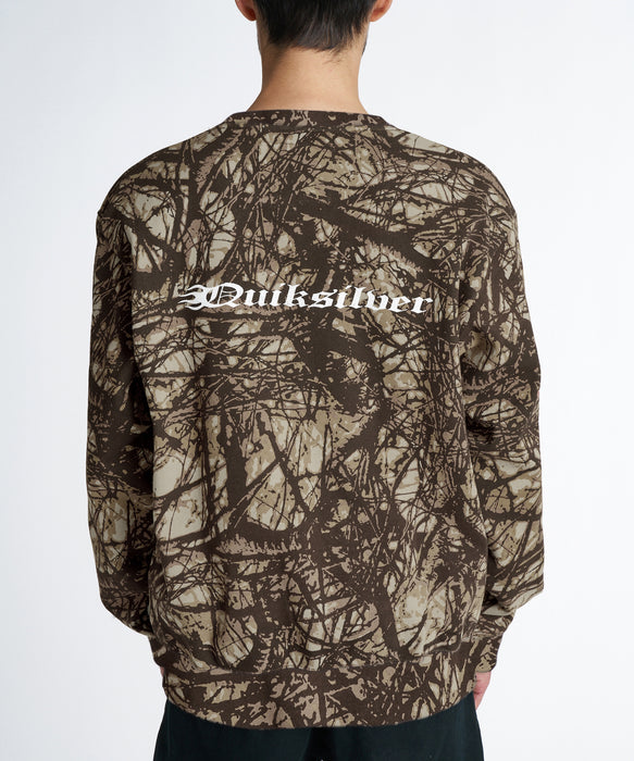 QUIKSILVER メンズ MERCURY SWEAT CREW トレーナー 【2026年秋冬モデル】 KHA / XL