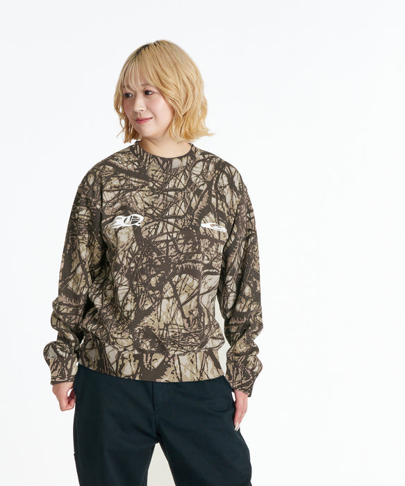 QUIKSILVER メンズ MERCURY SWEAT CREW トレーナー 【2026年秋冬モデル】 KHA / XL