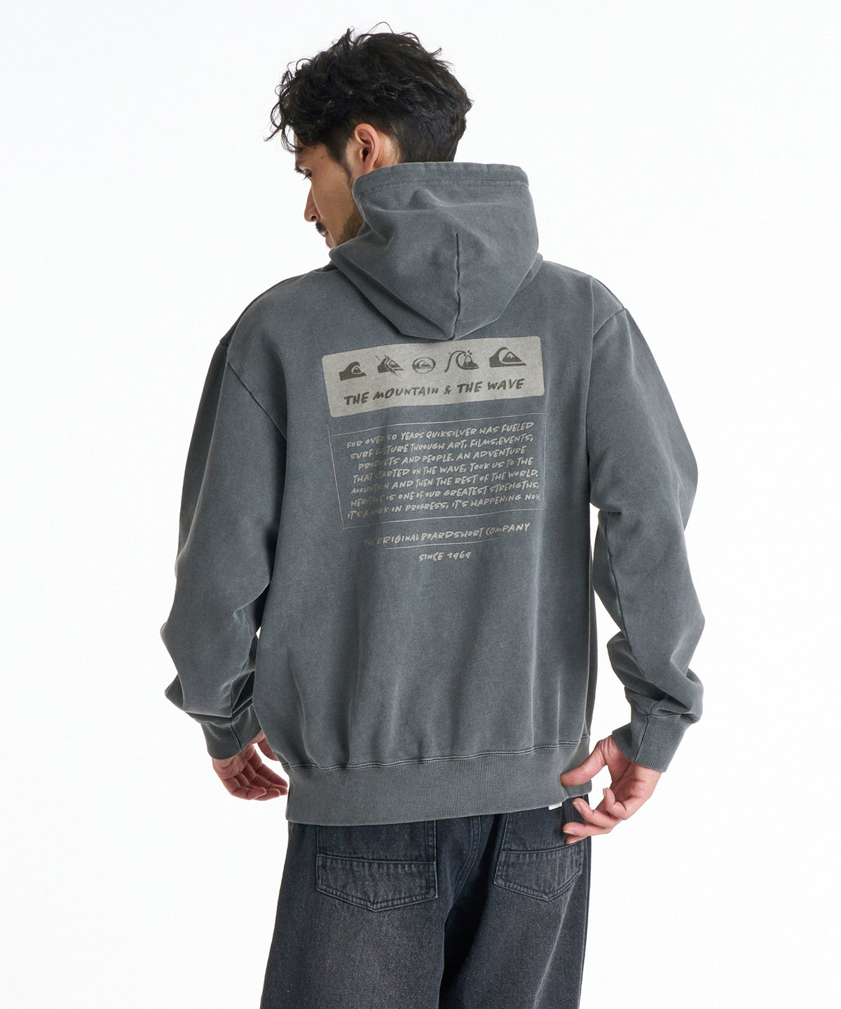 QUIKSILVER メンズ DNA SWEAT PK パーカー 【2026年秋冬モデル】