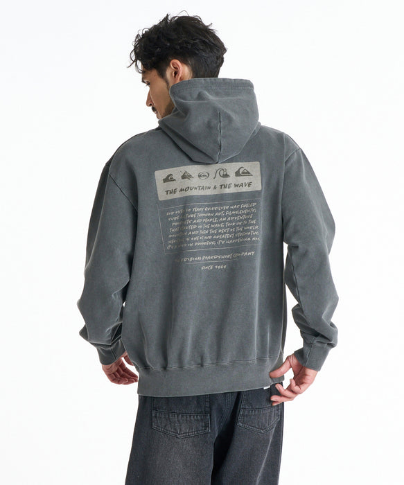 QUIKSILVER メンズ DNA SWEAT PK パーカー 【2026年秋冬モデル】 BLK / XL