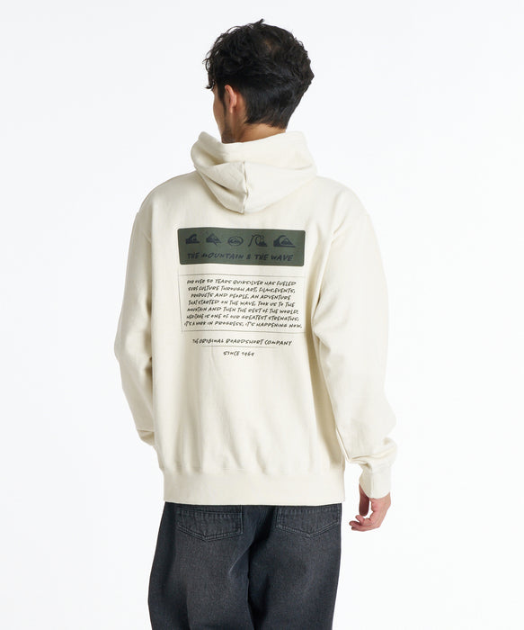 QUIKSILVER メンズ DNA SWEAT PK パーカー 【2026年秋冬モデル】 IVY / XL
