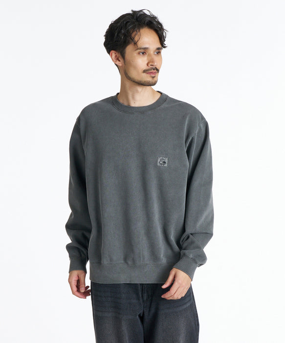 QUIKSILVER メンズ DNA SWEAT CREW トレーナー 【2026年秋冬モデル】 BLK / XL