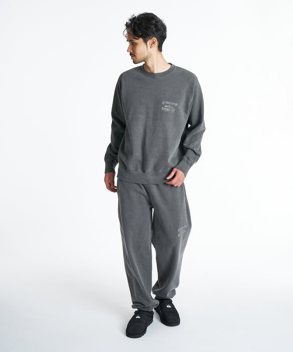QUIKSILVER メンズ SURF CO SWEAT CREW トレーナー 【2026年秋冬モデル】 BLK / XL