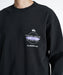 QUIKSILVER メンズ QS MEETS SWEAT CREW トレーナー 【2026年秋冬モデル】 BLK / XL
