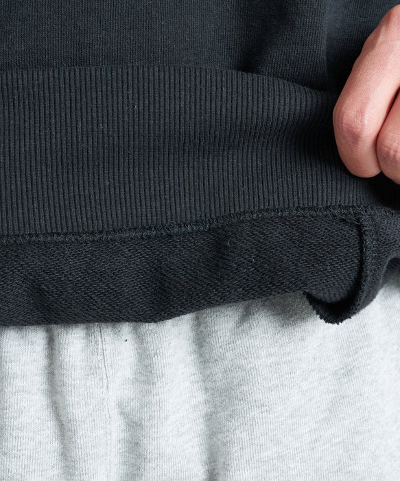 QUIKSILVER メンズ QS MEETS SWEAT CREW トレーナー 【2026年秋冬モデル】 BLK / XL