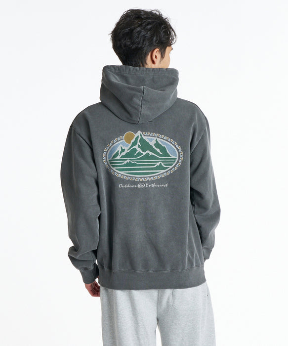 QUIKSILVER メンズ MOUNTAIN LOVERS SWEAT PK パーカー 【2026年秋冬モデル】 BLK / XL