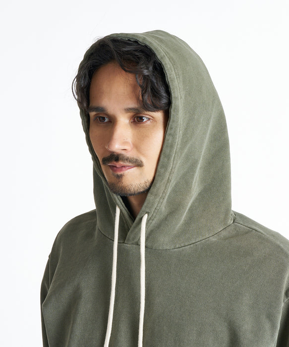 QUIKSILVER メンズ MOUNTAIN LOVERS SWEAT PK パーカー 【2026年秋冬モデル】 GRN / XL