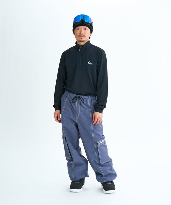 QUIKSILVER メンズ QUIK JEAN PT スノーパンツ 【25-26SNOWモデル】 BZM0 / XL