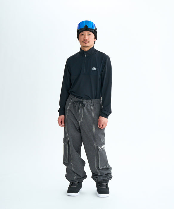 QUIKSILVER メンズ QUIK JEAN PT スノーパンツ 【25-26SNOWモデル】 KVJ0 / XL