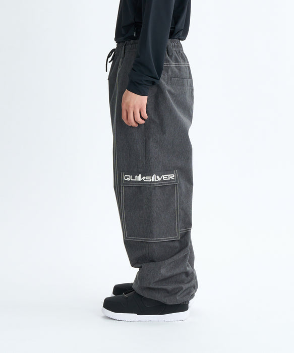 QUIKSILVER メンズ QUIK JEAN PT スノーパンツ 【25-26SNOWモデル】 KVJ0 / XL