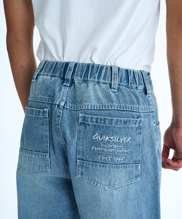 QUIKSILVER メンズ DENIM WASH PT デニムパンツ 【2026年春夏モデル】 BLU / XL