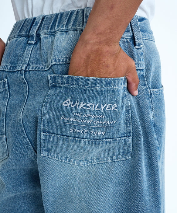 QUIKSILVER メンズ DENIM WASH PT デニムパンツ 【2026年春夏モデル】 BLU / XL