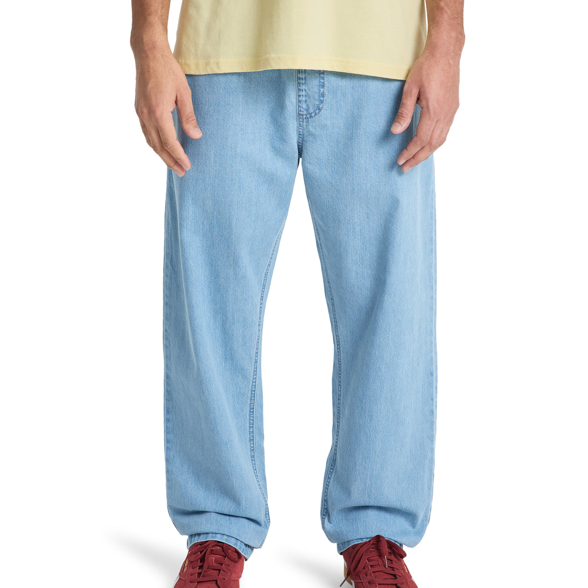 QUIKSILVER メンズ TAXER REGULAR DENIM デニムロングパンツ