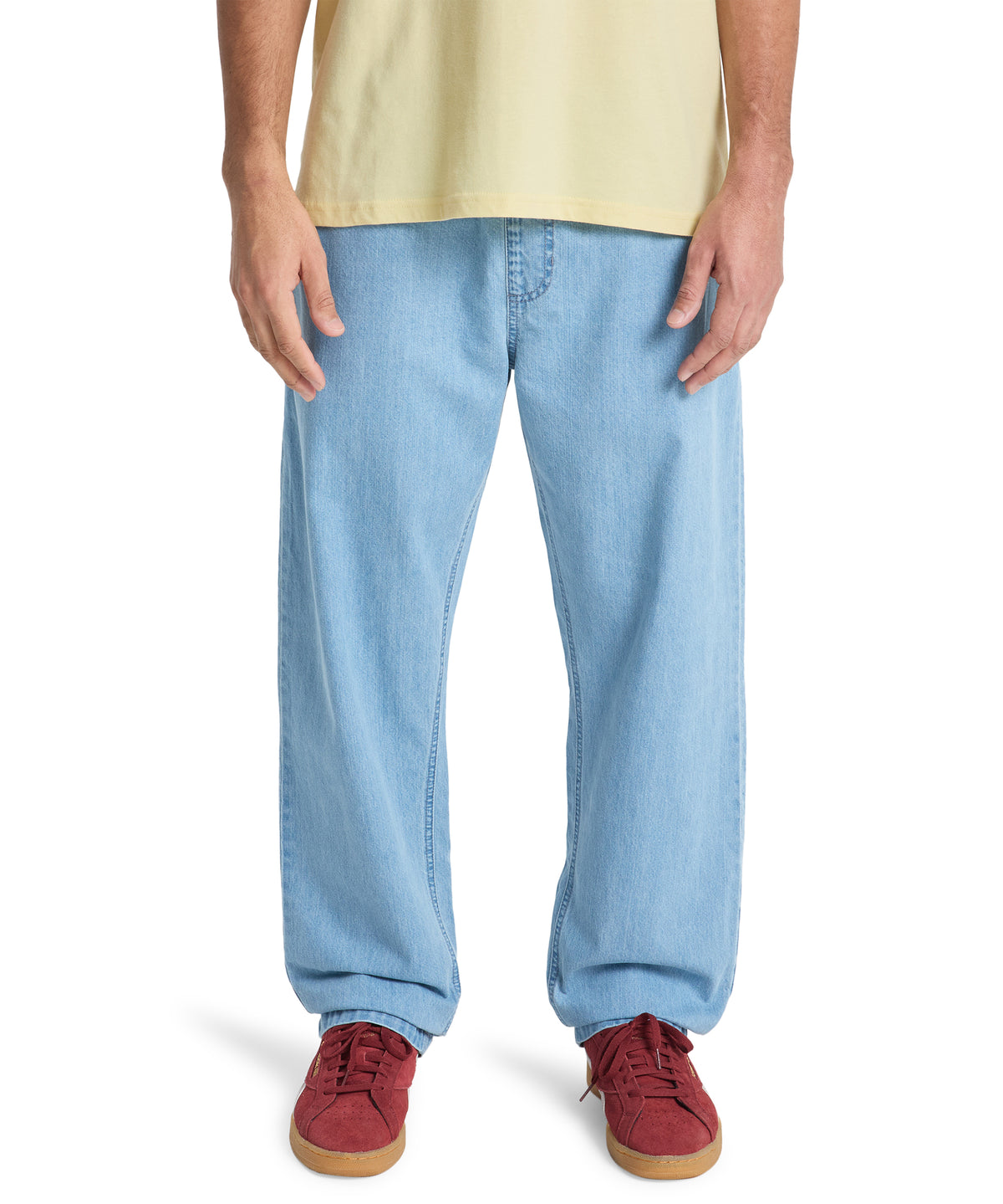 QUIKSILVER メンズ TAXER REGULAR DENIM デニムロングパンツ