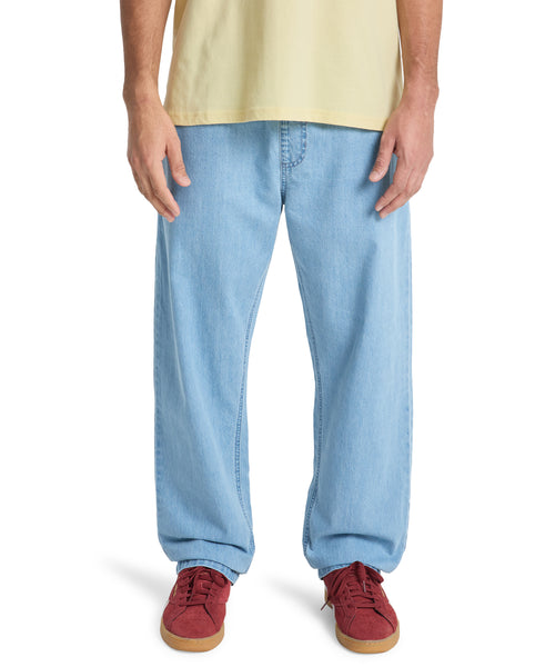 QUIKSILVER メンズ TAXER REGULAR DENIM デニムロングパンツ