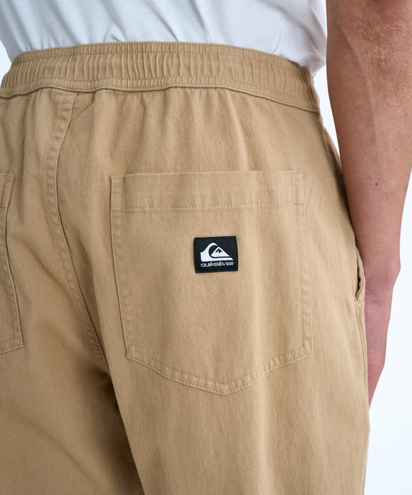 QUIKSILVER メンズ/ユニセックス TAXER REGULAR TWILL PANTロング