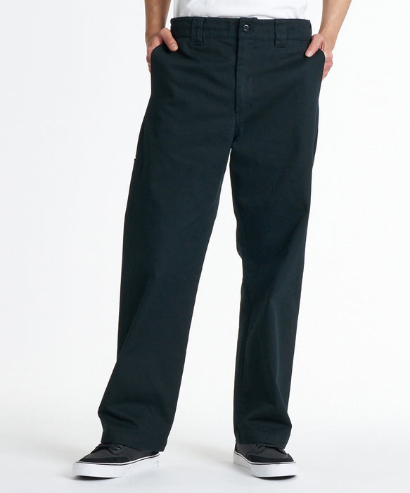QUIKSILVER メンズ MERCURY CHINO WASH PT ロングパンツ 【2026年秋冬モデル】 BLK / XL