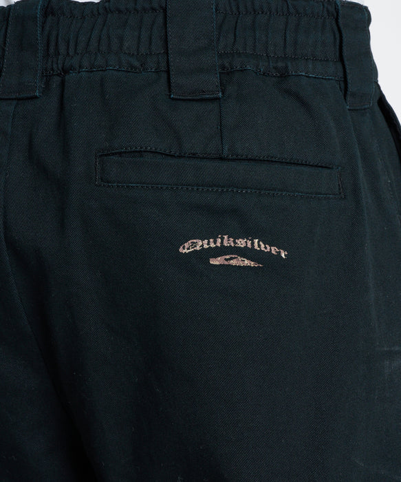 QUIKSILVER メンズ MERCURY CHINO WASH PT ロングパンツ 【2026年秋冬モデル】 BLK / XL
