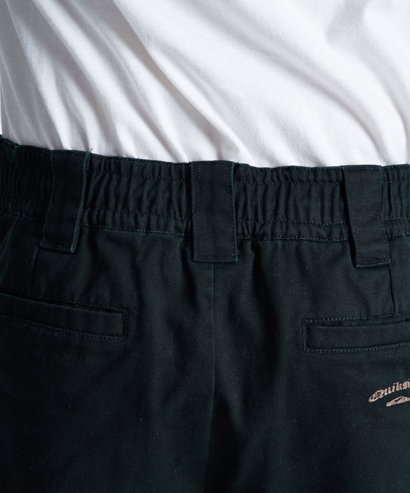 QUIKSILVER メンズ MERCURY CHINO WASH PT ロングパンツ 【2026年秋冬モデル】 BLK / XL