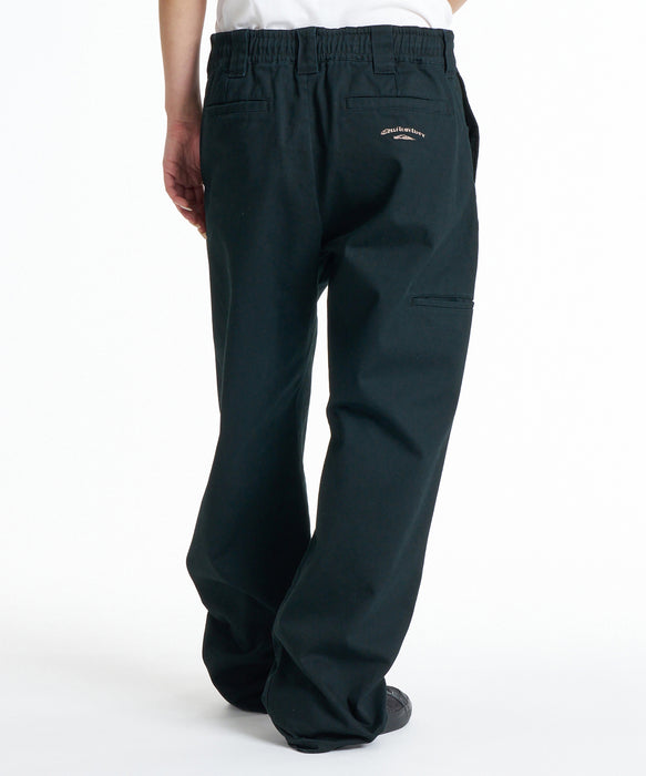 QUIKSILVER メンズ MERCURY CHINO WASH PT ロングパンツ 【2026年秋冬モデル】 BLK / XL