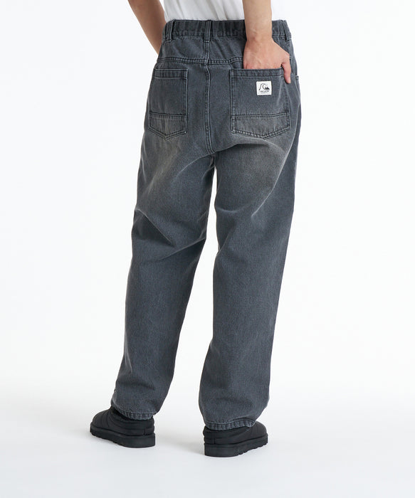 QUIKSILVER メンズ DNA DENIM WASH PT デニムパンツ 【2026年秋冬モデル】 GRY / XL