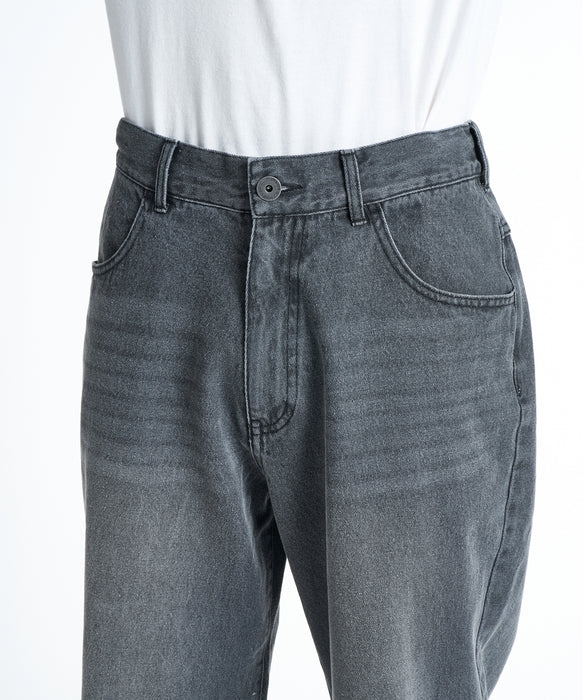 QUIKSILVER メンズ DNA DENIM WASH PT デニムパンツ 【2026年秋冬モデル】 GRY / XL