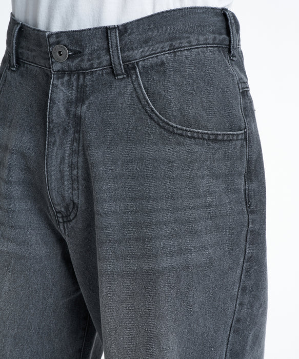 QUIKSILVER メンズ DNA DENIM WASH PT デニムパンツ 【2026年秋冬モデル】 GRY / XL