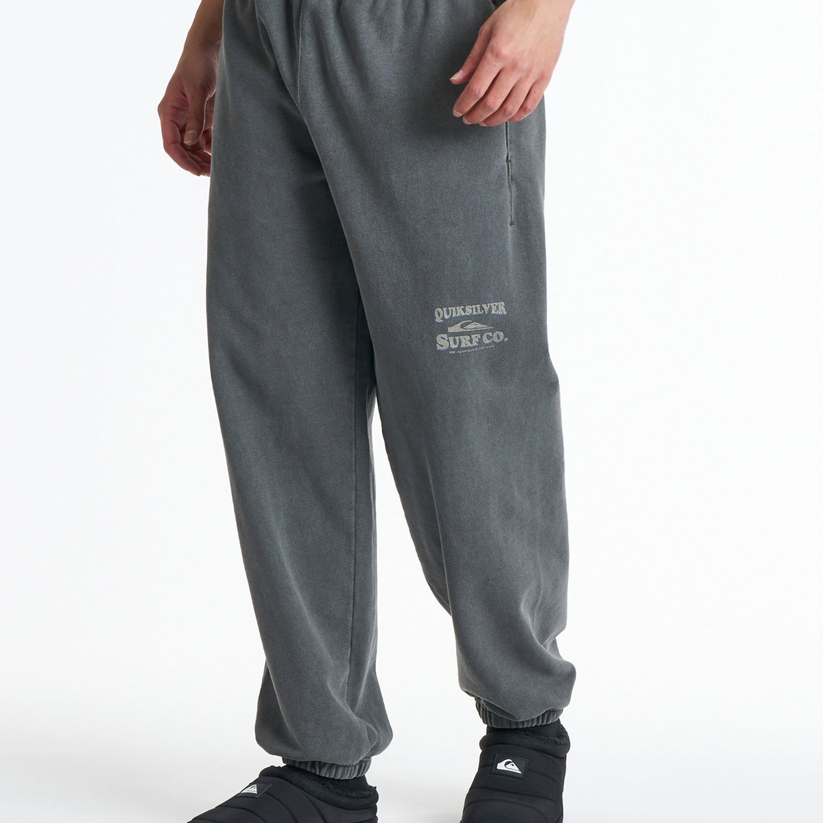 QUIKSILVER メンズ SURF CO SWEAT PT ワイドシルエットスウェット