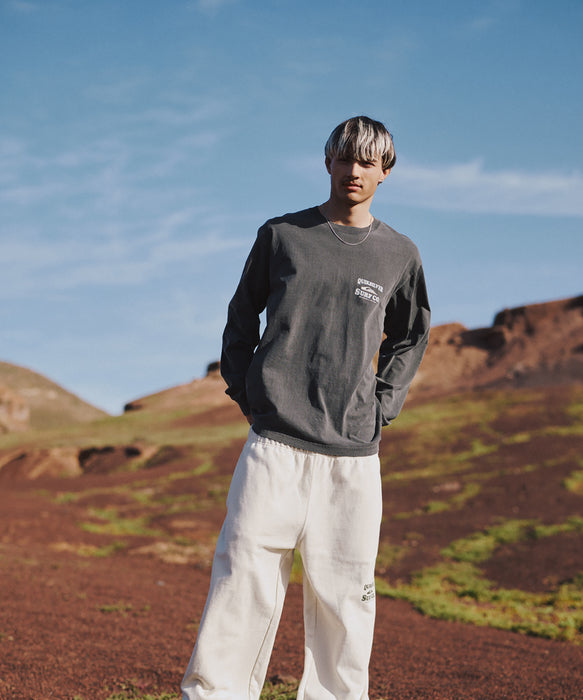 QUIKSILVER メンズ SURF CO LT ロンT コットン100％【2026年秋冬モデル】