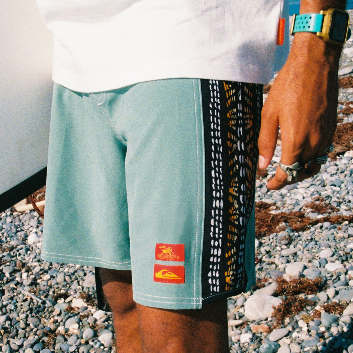 お値下げ☆QUIKSILVER150新品未使用 QUIKSILVER メンズ QUIKSILVER X BOB MARLEY ZION ARCH 18 ボード