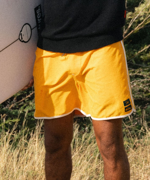 QUIKSILVER メンズ　QUIKSILVER X BOB MARLEY SCALLOP VOLLEY 16 ボードショーツ 【2026年秋冬モデル】