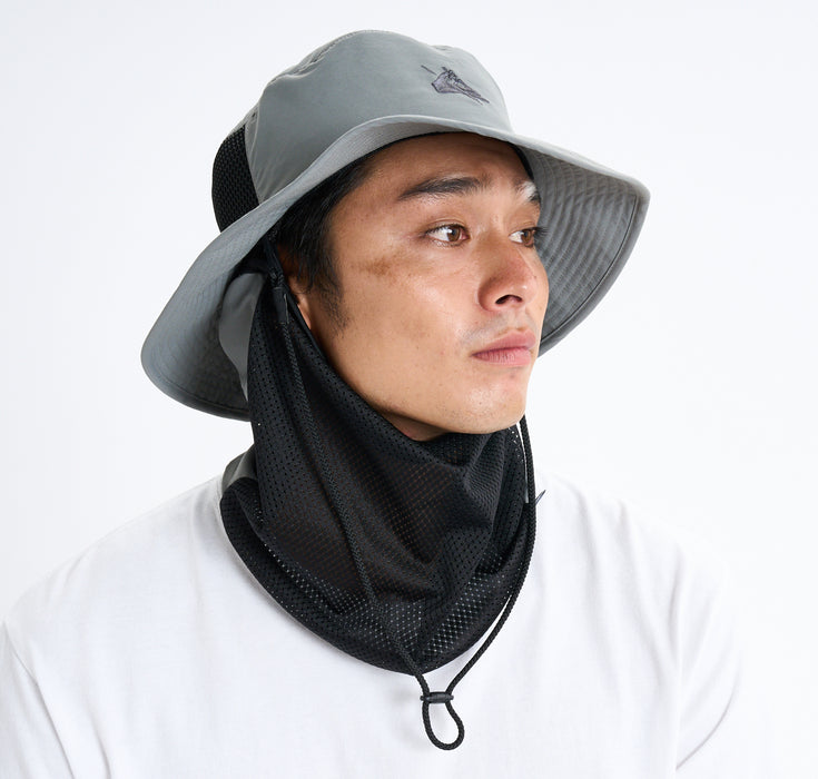 【OUTLET】Quiksilver UV WATER FACE MASK HAT ハット メンズ