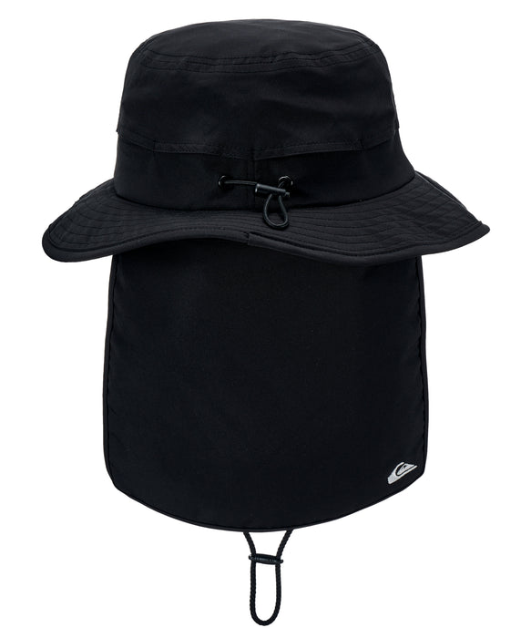 QUIKSILVER メンズ WR UV WATER BEACH HA サーフハット 【2026年春夏モデル】 BLK / F