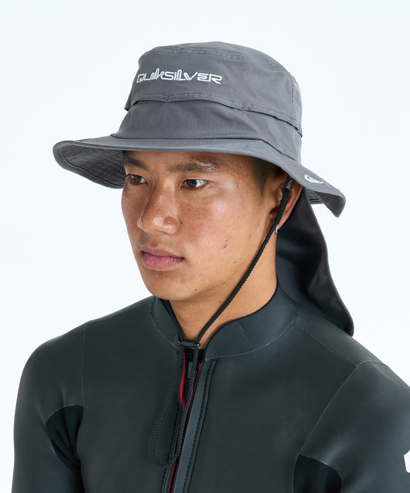 QUIKSILVER メンズ WR UV WATER BEACH HAT サーフハット 撥水加工