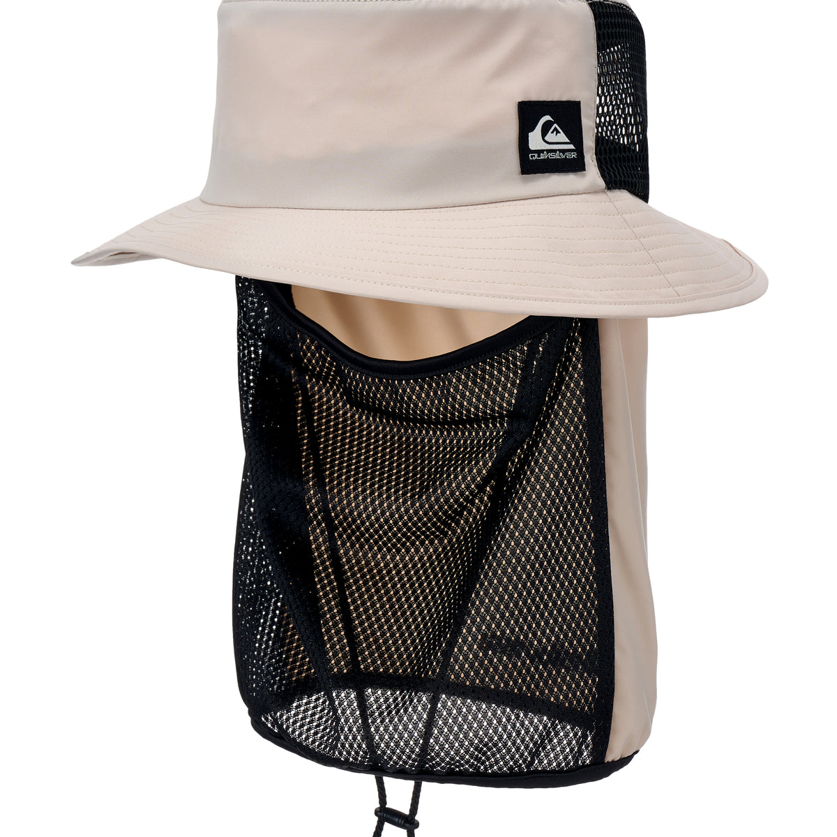 QUIKSILVER メンズ WR UV WATER FACE MASK HAT サーフハット 撥水加工