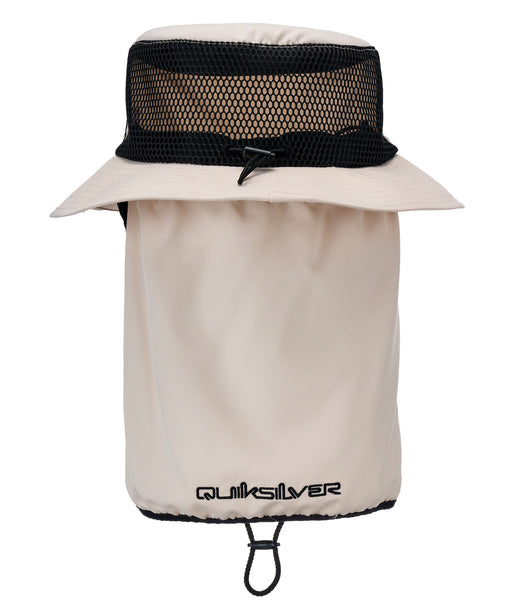 QUIKSILVER メンズ WR UV WATER FACE MAS サーフハット 【2026年春夏モデル】 BGE / F